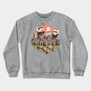 Mountain Ferrets Crewneck Sweatshirt